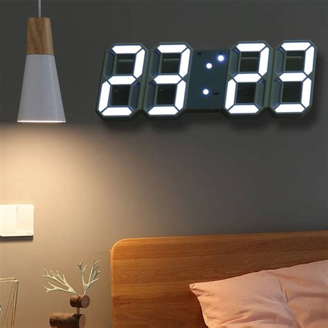 wall mounted led clock.